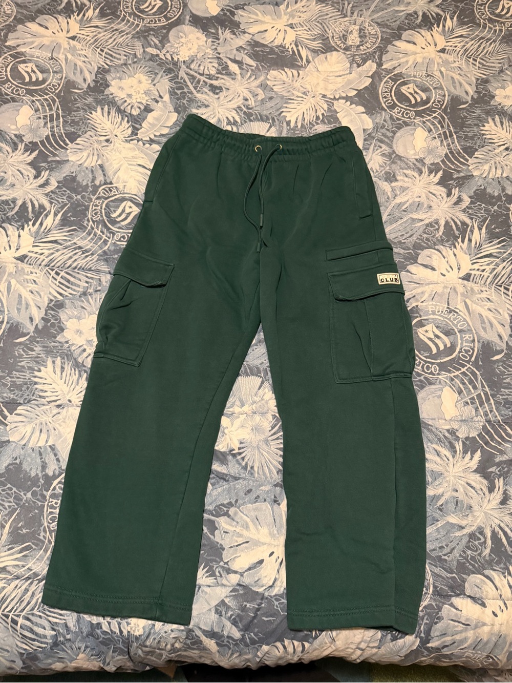 Pro Club Cedar Men's Heavyweight Basic Open Leg Cargo Sweatpant